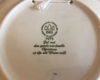 BG Copenhagen Porcelain - Made in Denmark Mark