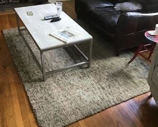 Area Rug 5x7 under table $40