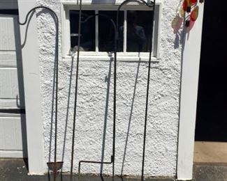 Garden Hooks  - Short Hook $6 - wind chimes sold separate (ALL Hooks SOLD)