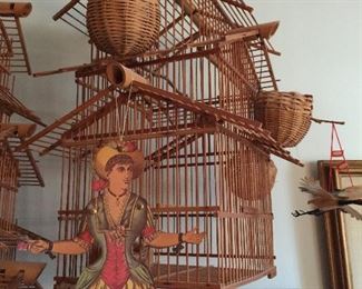 A second Bamboo Bird Cage, paper doll