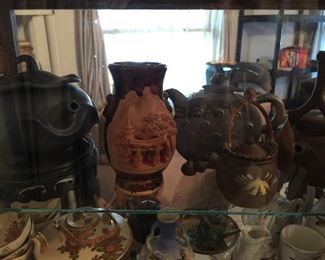 Very unique tea pot collection and tea set collections.