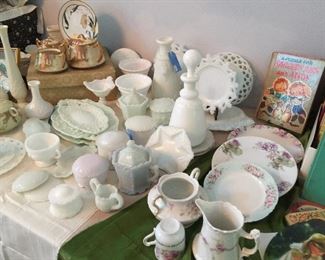 Great Vintage Milk Glass and more china