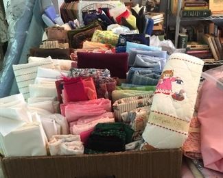Lots and lots of great fabric