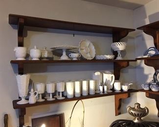 Kitchen shelves will be for sale