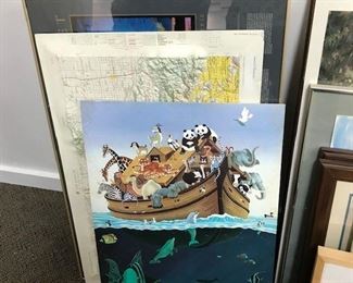 Collection of artwork.