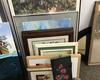 Collection of artwork.