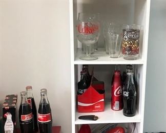 Assorted Coca-Cola Items.