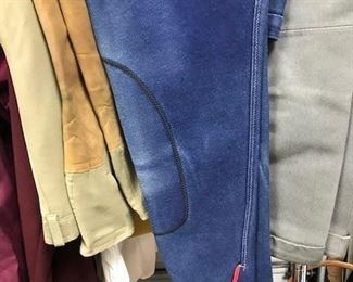 Riding pants.