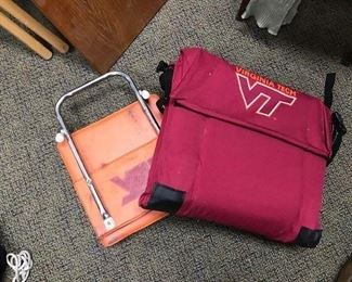 VT clothes and memorabilia.