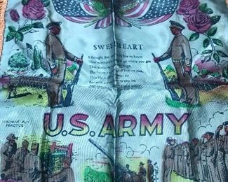 U.S. Army scarf.