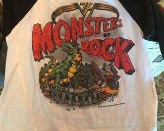 Van Halen Monsters Tour 1988 T-shirt.