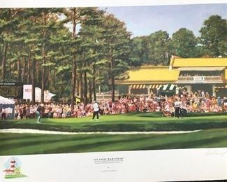"Classic Par 4" Print by Anthony Conway.