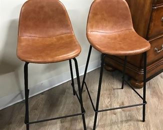Set of 2 NEW stools,  24" seat height,  $65