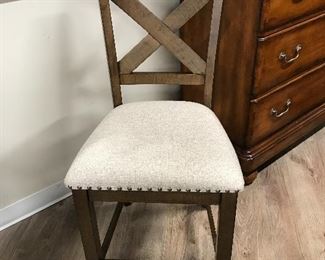NEW -  Ashley upholstered seat stool,  $35