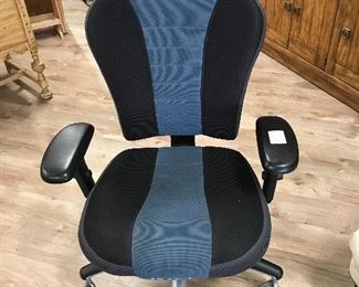 Smooth rolling desk chair,  $40