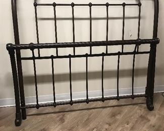 Full/Queen metal head and footboard,  $95