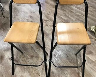 Pair of stools,  29",  $45