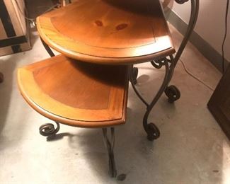 Nesting tables, Largest table - 2' Diameter x 2'H,  $88