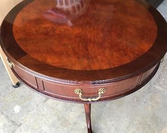 Top of accent table