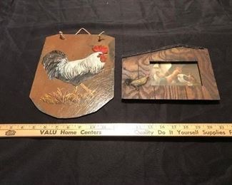 Lots of Rooster collectibles!