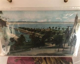Quite a few Erie postcards 