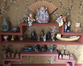 Many Asian Decoration Figurines!
