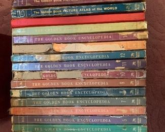 Set a little golden books Encyclopedias 