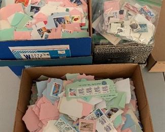 Large collection of loose stamps! 