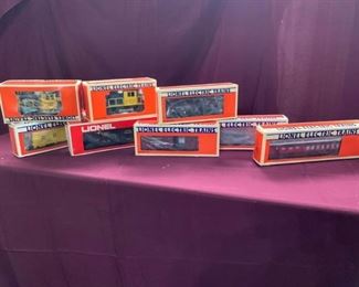 Collection Lionel Train Cars