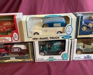 Collection of 6 vintage Agway Cars