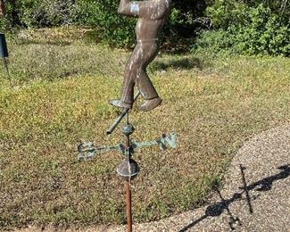 $175 copper weathervane about 4ft