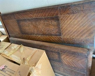 Bed head board and footboard 