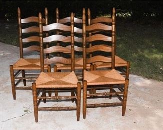 40. Set Of Five 5 Dinning Chairs