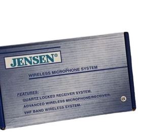 92. Jensen Wireless Microphone System