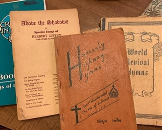 Vintage Hymn books