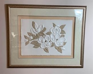 Barnes Raised Flower Artwork https://ctbids.com/#!/description/share/396744