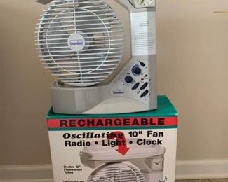 Guardian Rechargeable Fan-Radio -Clock-Light https://ctbids.com/#!/description/share/396772