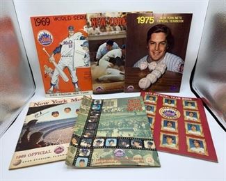 New York Mets Yearbooks '69/'70/''71/''73/'75 & Series '69 https://ctbids.com/#!/description/share/396789