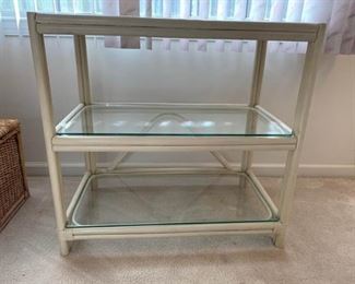 Glass & Wood Shelf https://ctbids.com/#!/description/share/396796