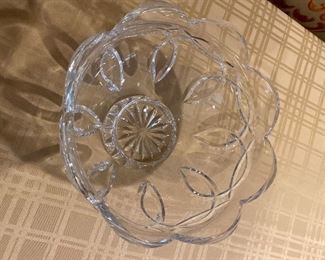 Waterford crystal bowl 8”W x 5”H. $65.