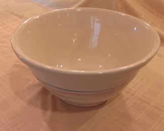 Striped Mixing Bowl Oven Ware 12. 12Dia. $40. K7