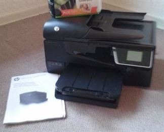 HP Officejet 6600/6700 Printer, Instruction Booklet, and Combo Ink Pack. $65. OF2 