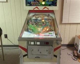 Gottlieb Outer Space Pinball Machine. Needs Work. $1,500. B4