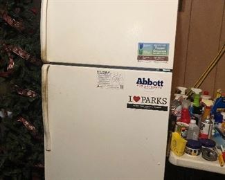 working 2 door fridge 