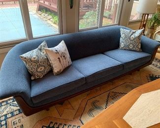 Adrian Pearsoll style sofa (107”W x 34”D x 28”H) - $2,800 or best offer