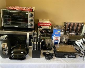 Lots of small appliances
