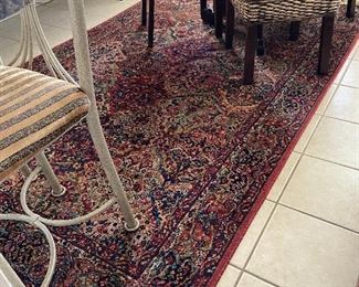 Another matching area rug. Coordinates with runner and  smaller rug.