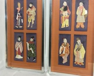 Antique Chinese Paper Dolls.