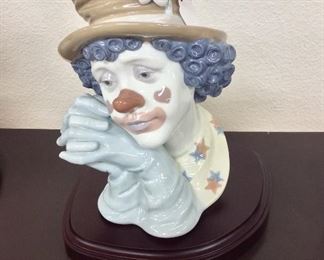 Lladro, Melancholy Clown, 5542.