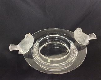 Lalique Birds, 16" W.